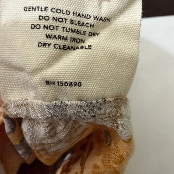 Spell & The Gypsy Desert Daisy Romper Mustard Yellow Boho V-Neck Small - Picture 5 of 8